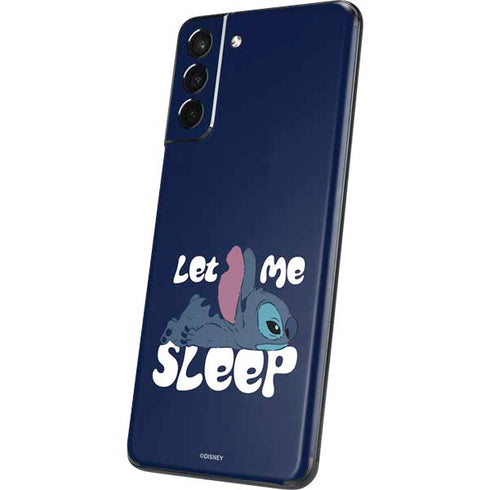 Disney Lilo and Stitch Let Me Sleep Galaxy S21 Plus 5G Skin